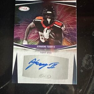 Beautiful Autographed Card